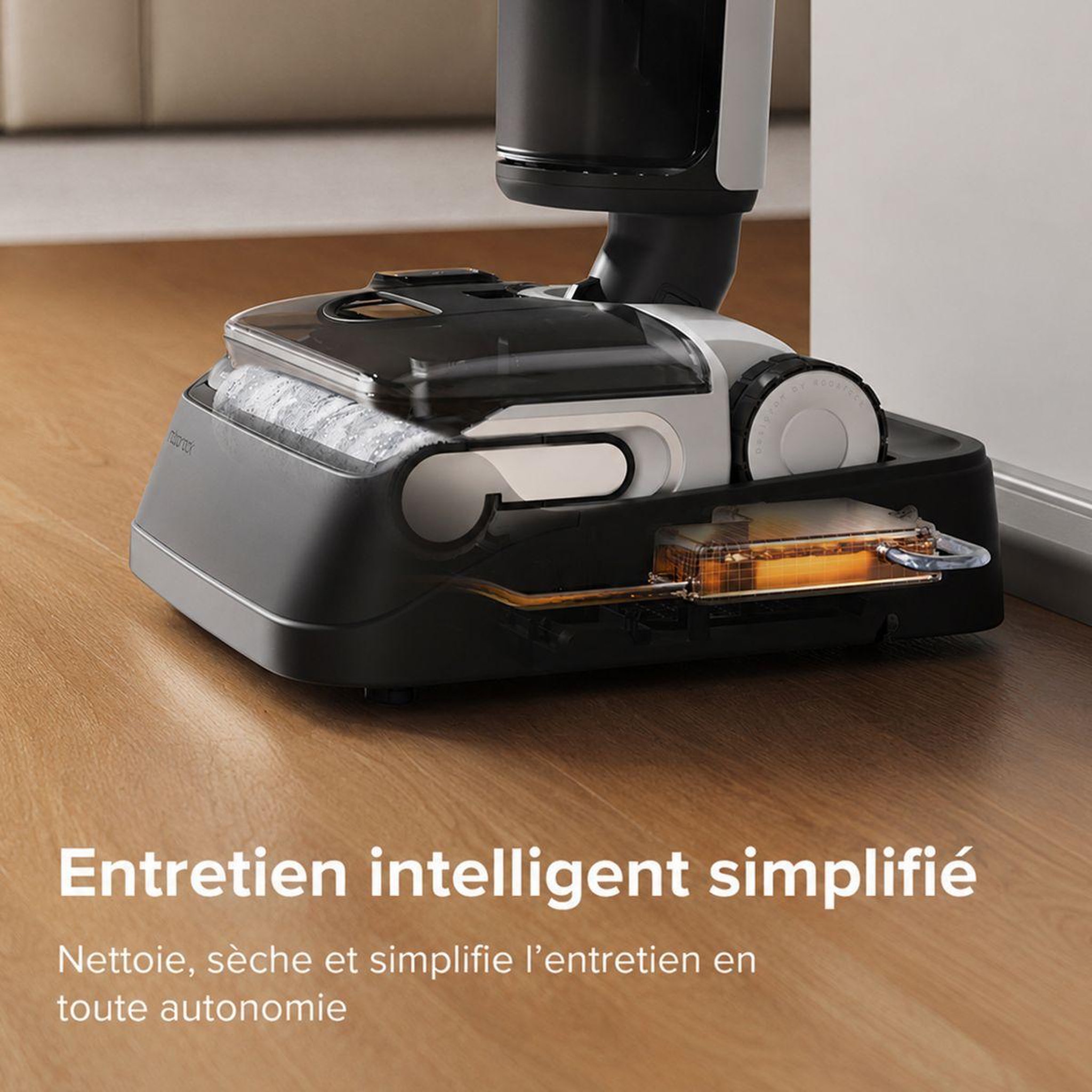 Voir la diapositive 4 : ROBOROCK Nettoyeur de sol f25 gen2 grey