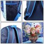 Voir la diapositive 6 : Bagtrotter BAGTROTTER Sac à dos 37 cm avec poche La Reine des Neiges / Frozen Bleu