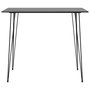 Voir la diapositive 3 : VIDAXL Ensemble de bar 5 pcs Noir