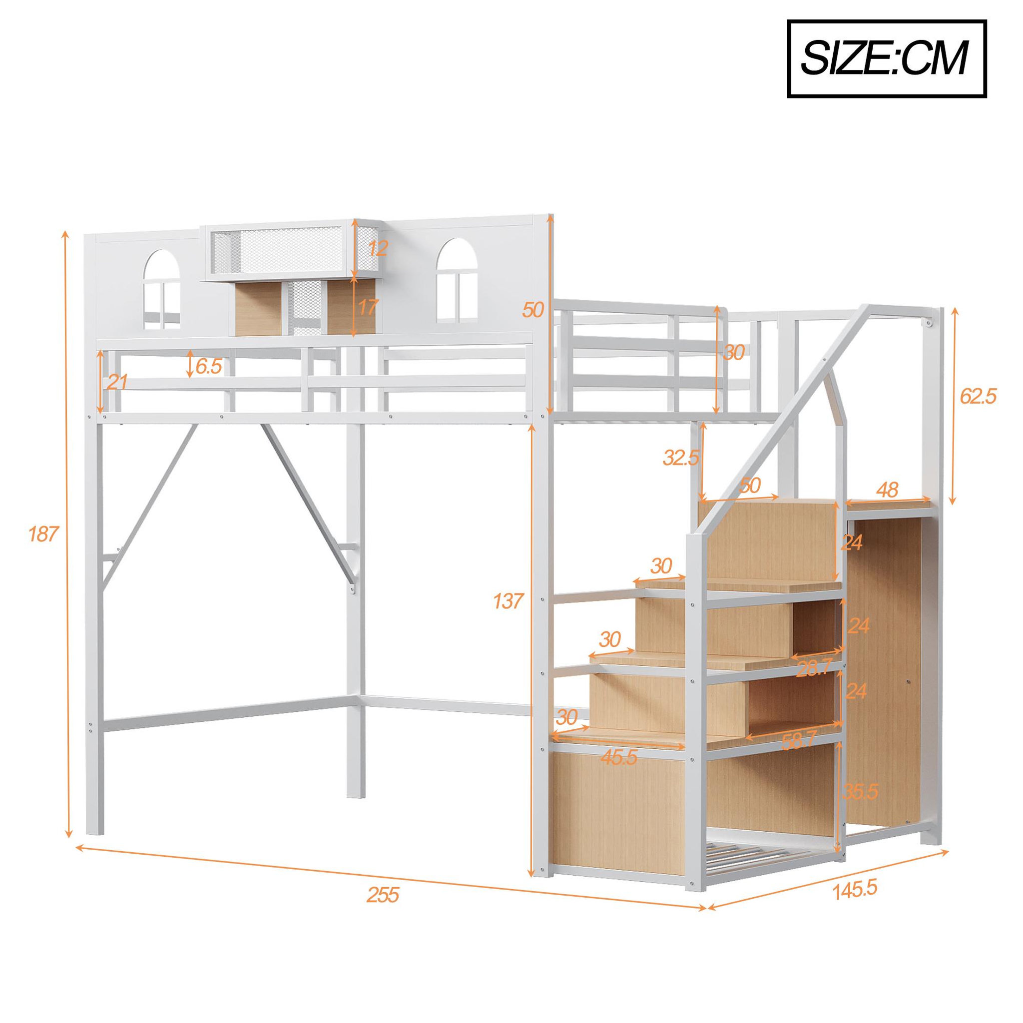 Voir la diapositive 3 : MERAX Lit mezzanine