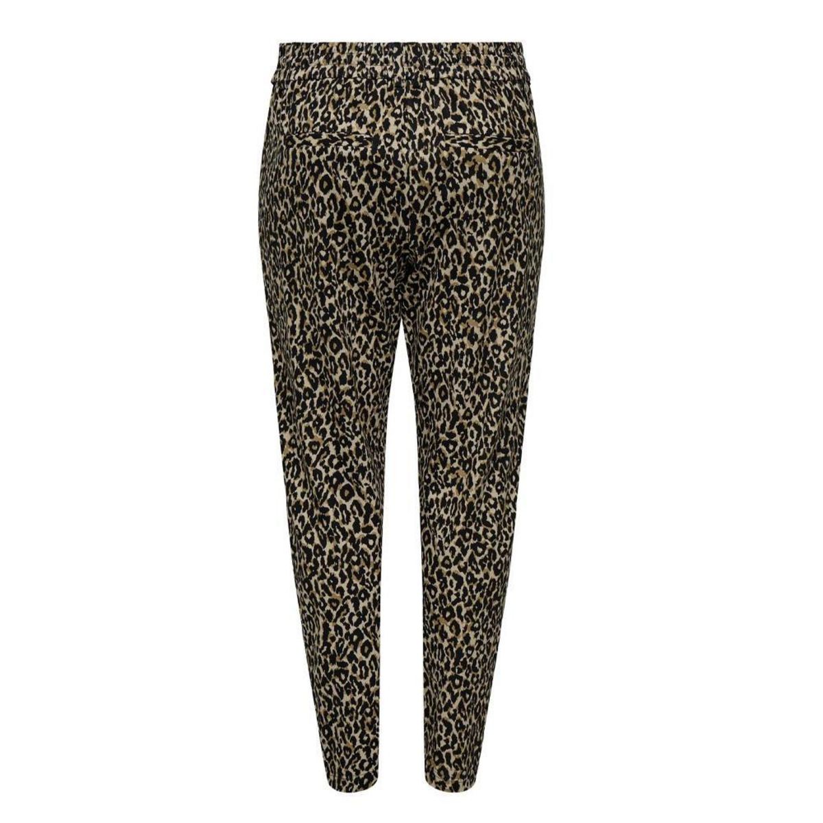Only Pantalon fluide Léopard Femme Only Tadia Printed - L