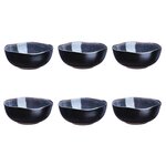 BJORN Bol IRIS Ø16,5cm - 6 pièces - Bleu nuit