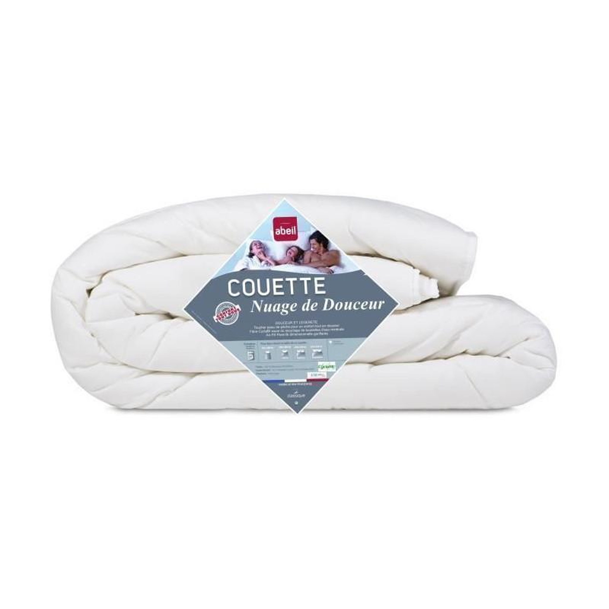 ABEIL ABEIL Couette NUAGE de DOUCEUR 220x240 cm blanc
