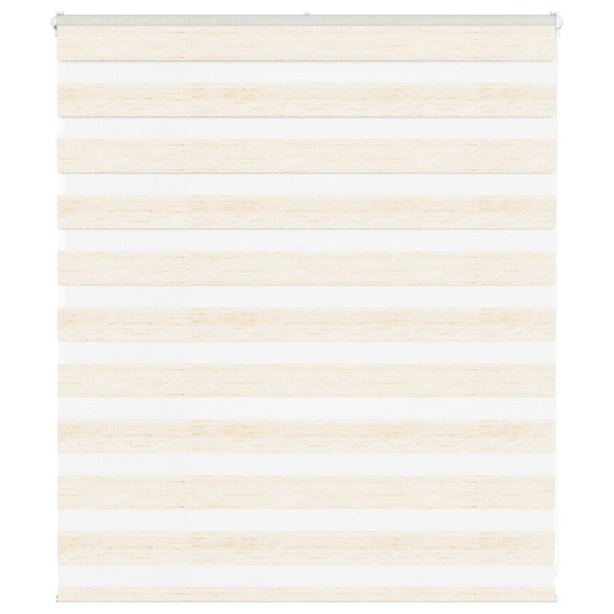VIDAXL Store zebre beige marbre largeur du tissu 115,9 cm polyester
