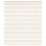 VIDAXL Store zebre beige marbre largeur du tissu 115,9 cm polyester
