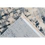 Voir la diapositive 4 : Paris Prix Tapis Tissé à Poils Courts Zébré  Adeon  Bleu