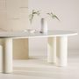 Voir la diapositive 5 : Paris Prix Table à Manger Design  Havstenssund  220cm Blanc