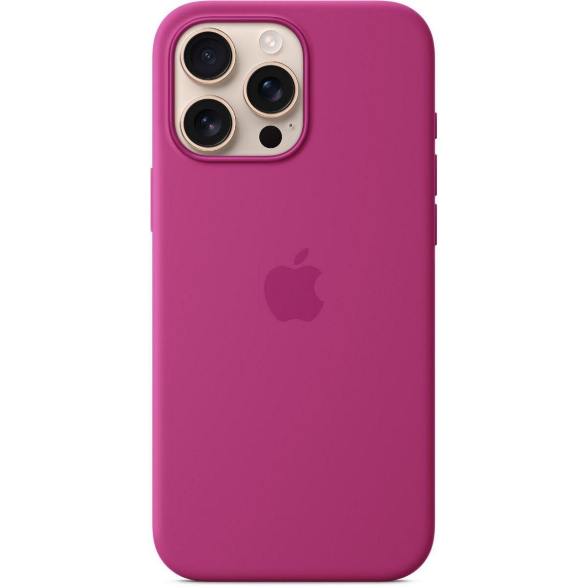 APPLE Coque iPhone 16 Pro Max Fuchsia MagSafe silic