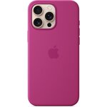 APPLE Coque iPhone 16 Pro Max Fuchsia MagSafe silic