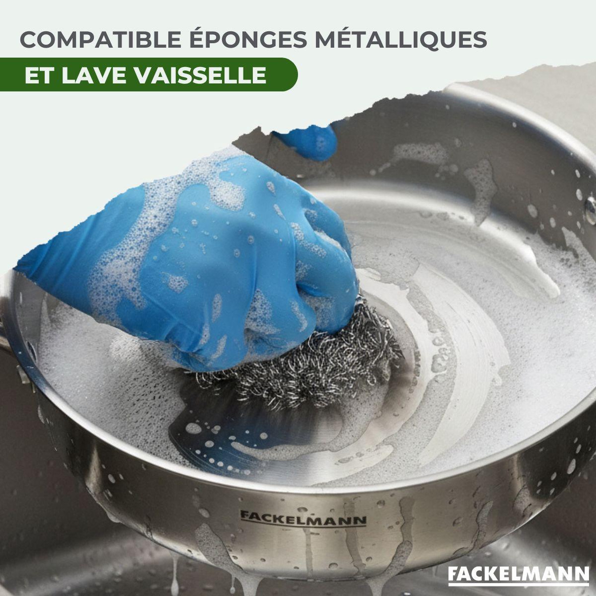 Voir la diapositive 6 : Fackelmann Sauteuse 24 cm en inox 18/10 Triply Fackelmann Vita3
