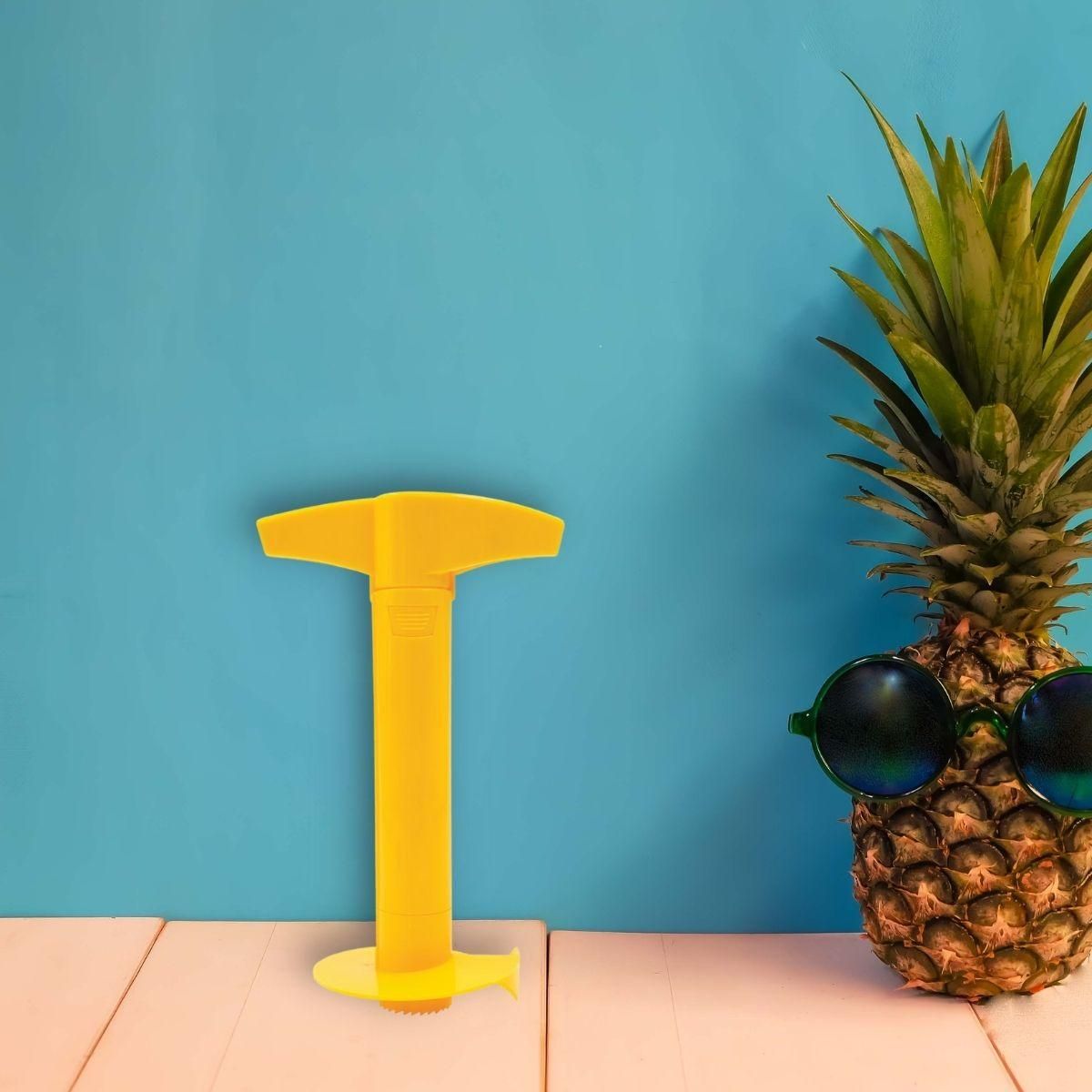Fackelmann Ustensile pour couper et vider un ananas Fackelmann Colors Edition