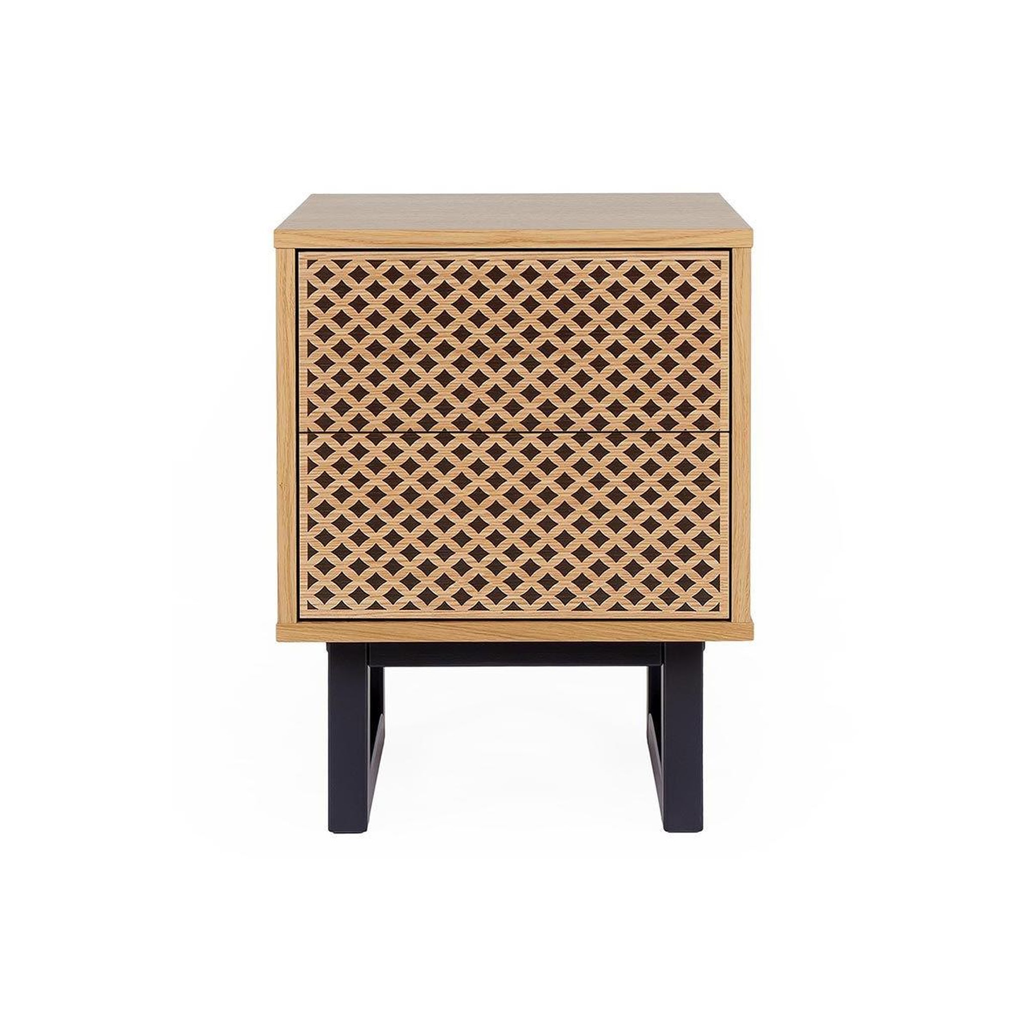 Paris Prix Table de chevet design en bois  camden  53cm naturel