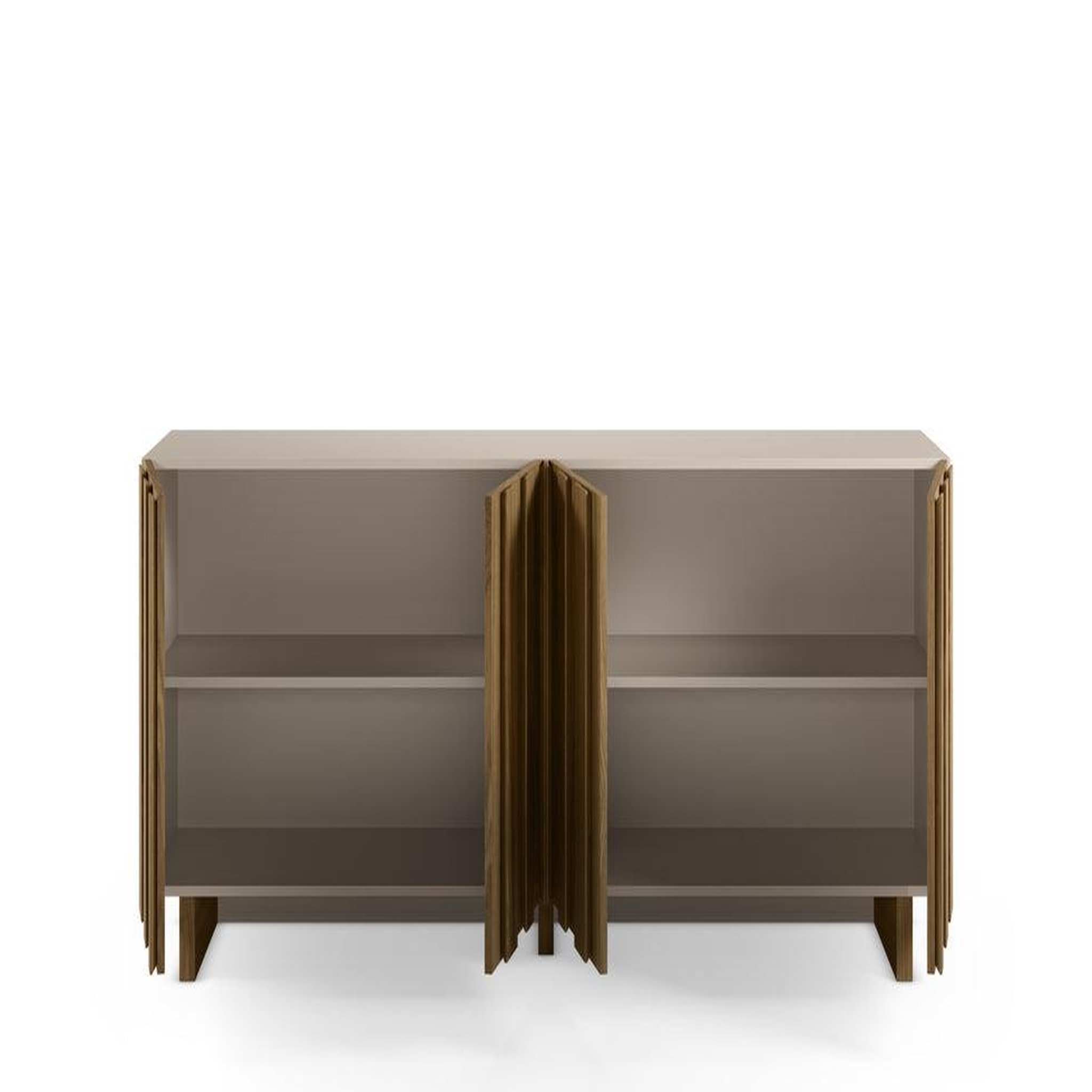 Voir la diapositive 5 : CASANOVA PARIS PERLA - Buffet 180cm en MDF Chêne foncé