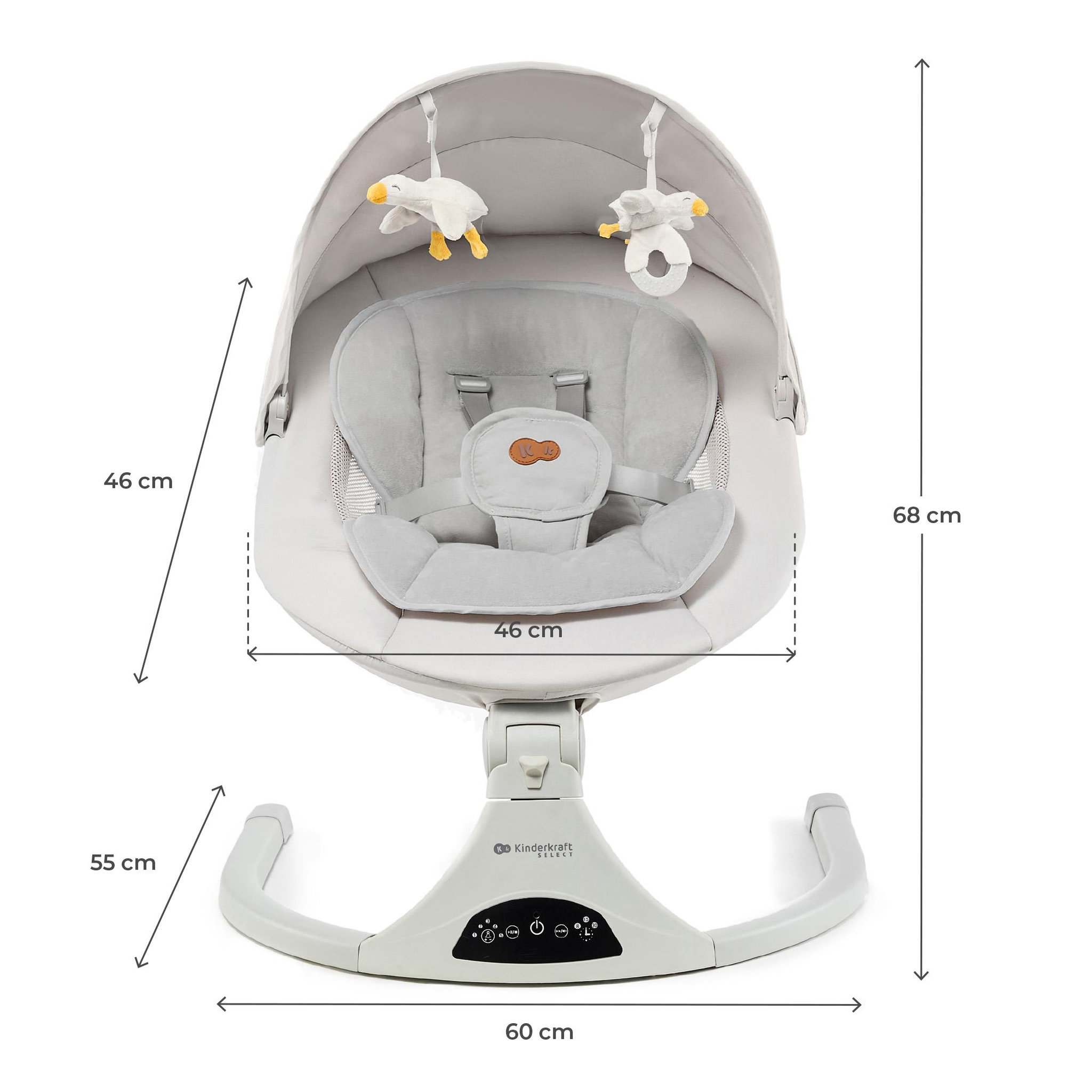 Voir la diapositive 6 : KINDERKRAFT Transat électrique bébé avec musique