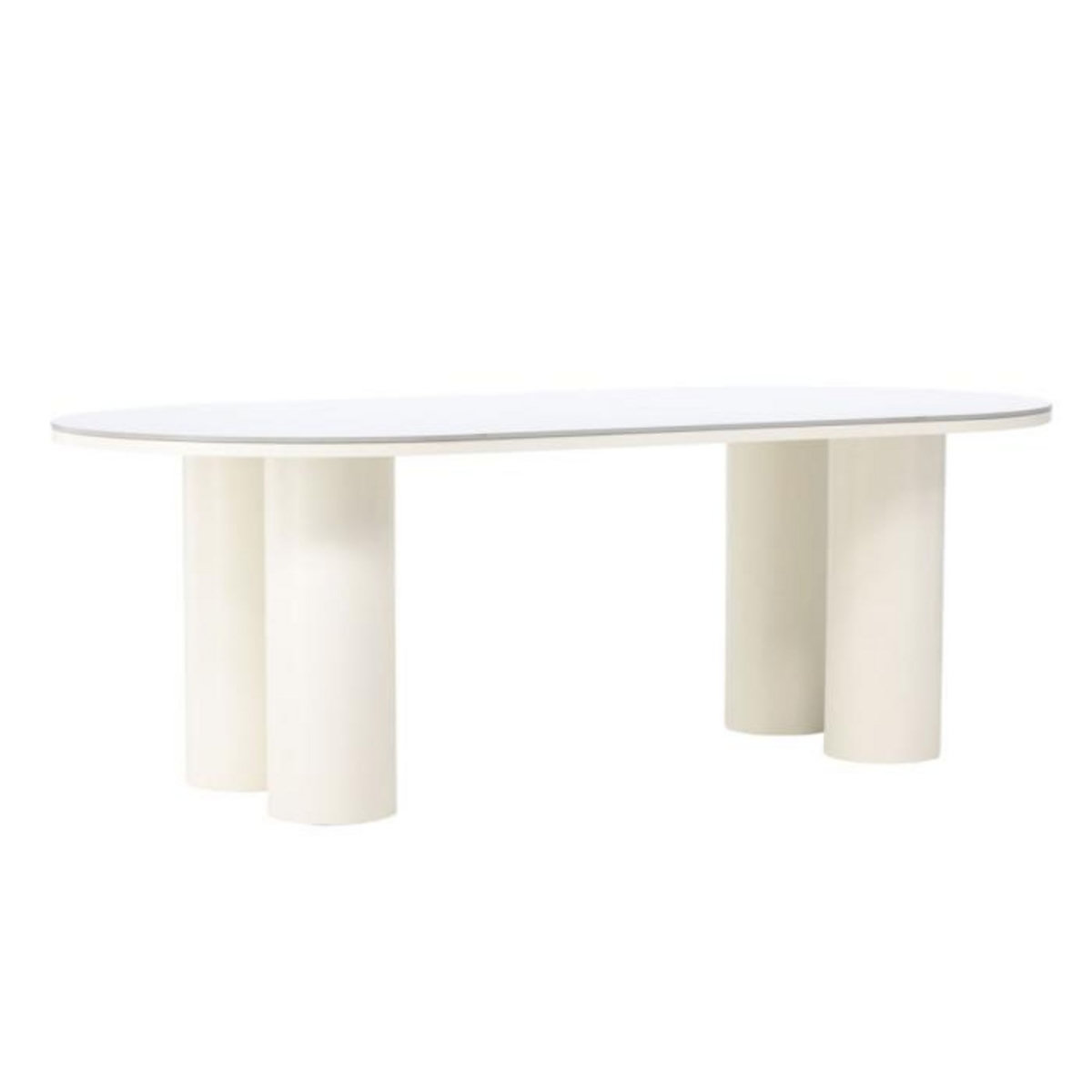 Paris Prix Table à Manger Design  Havstenssund  220cm Blanc