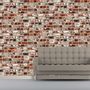 Voir la diapositive 1 : DUTCH WALLCOVERINGS DUTCH WALLCOVERINGS Papier peint Brique Rouge