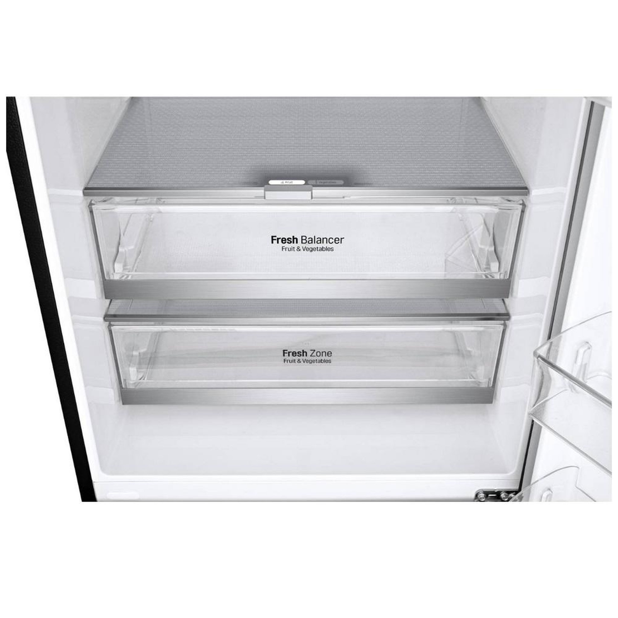 Voir la diapositive 4 : LG Réfrigérateur combiné 70cm 462l nofrost - gbb569mcazn