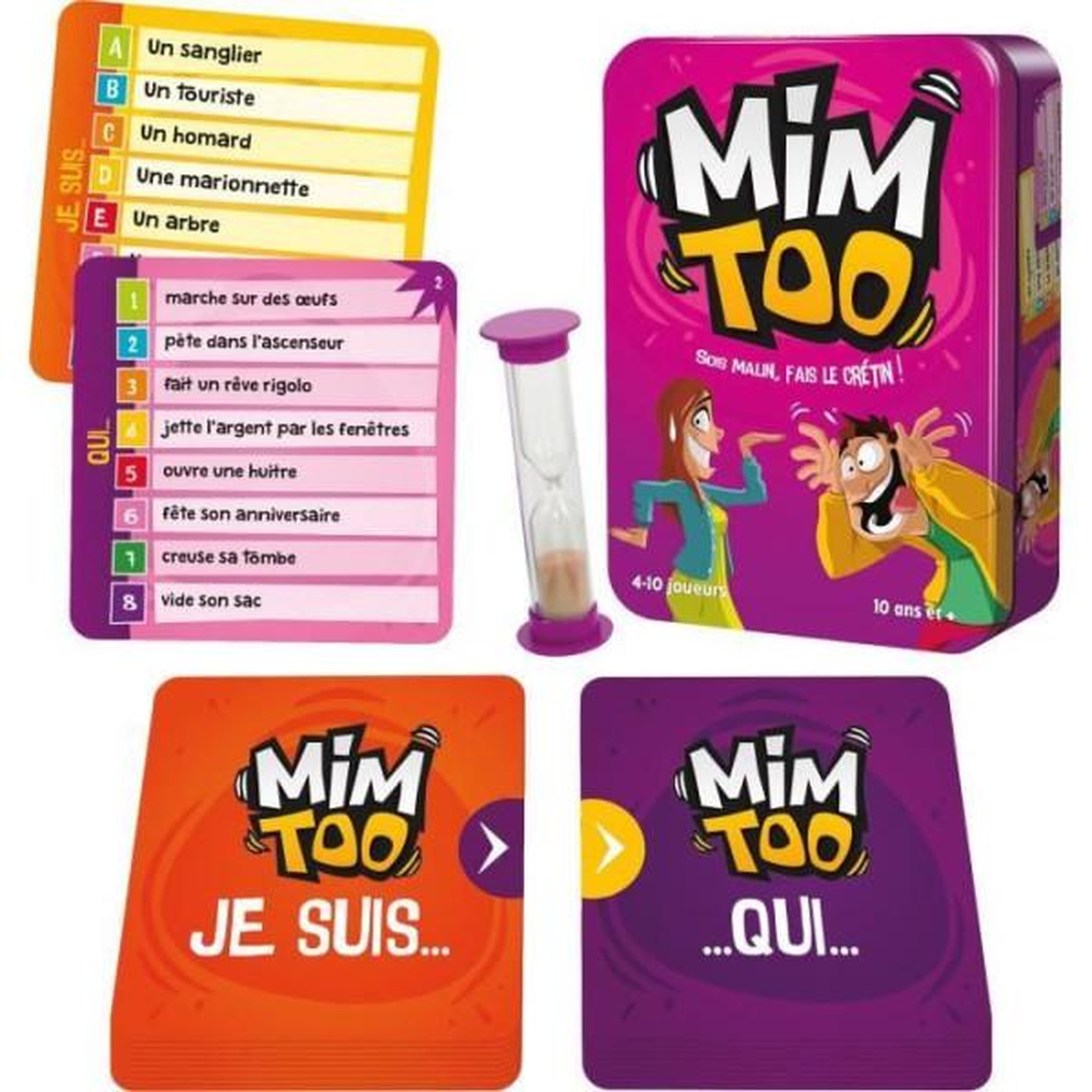 Voir la diapositive 2 : Asmodee Jeu d'ambiance Asmodee Mimtoo Nouvelle Edition