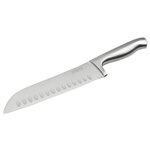 NIROSTA Couteau de cuisine Santoku lame de 18 cm Nirosta Star