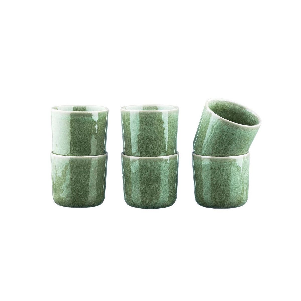 BJORN Mug MAGMA 20cl - 6 pièces - Menthe
