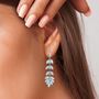 Voir la diapositive 2 : SC CRYSTAL Boucles d'oreilles SC Crystal ornées de Zirconium