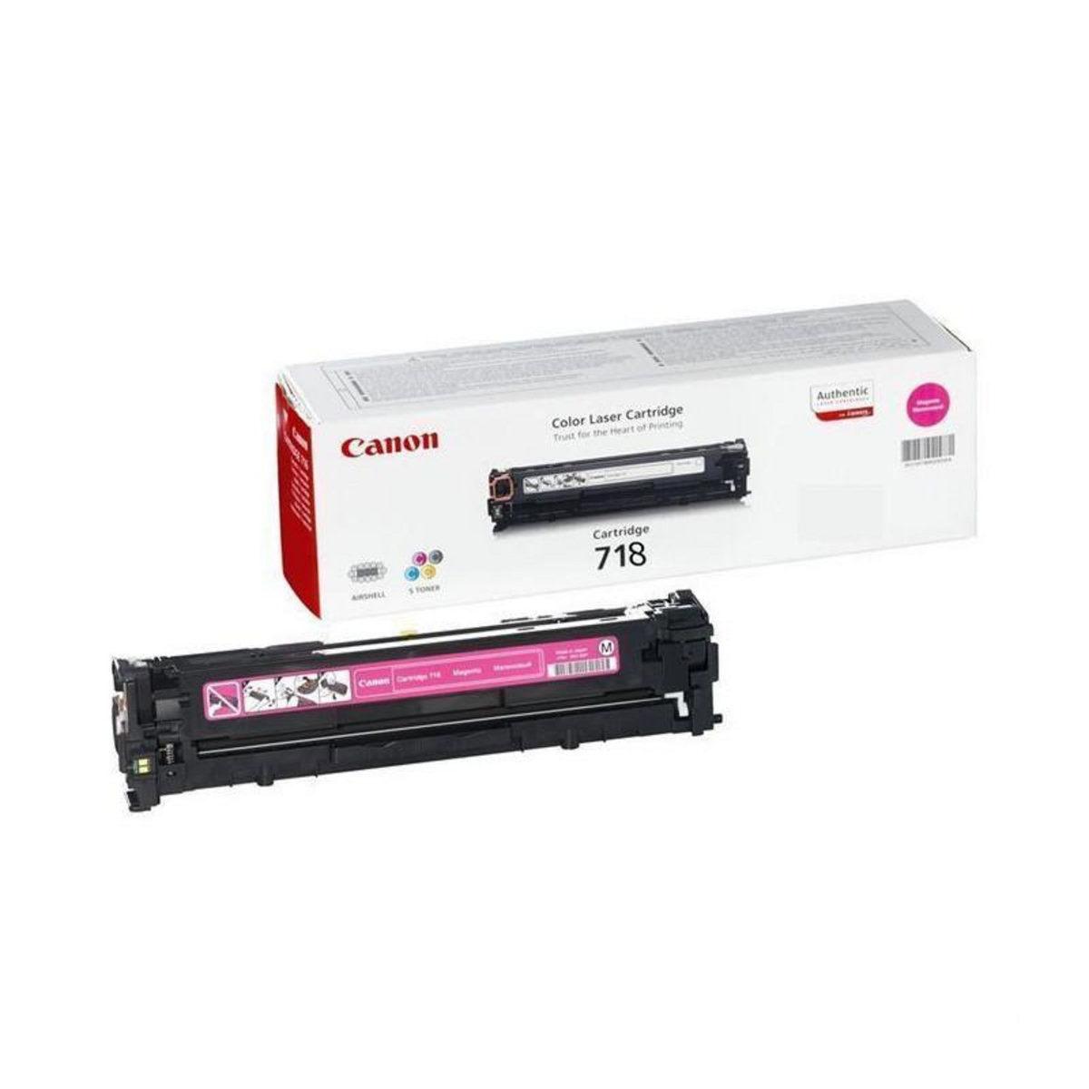 Canon Canon 718M Cartouche toner pour Imprimante Laser - Magenta