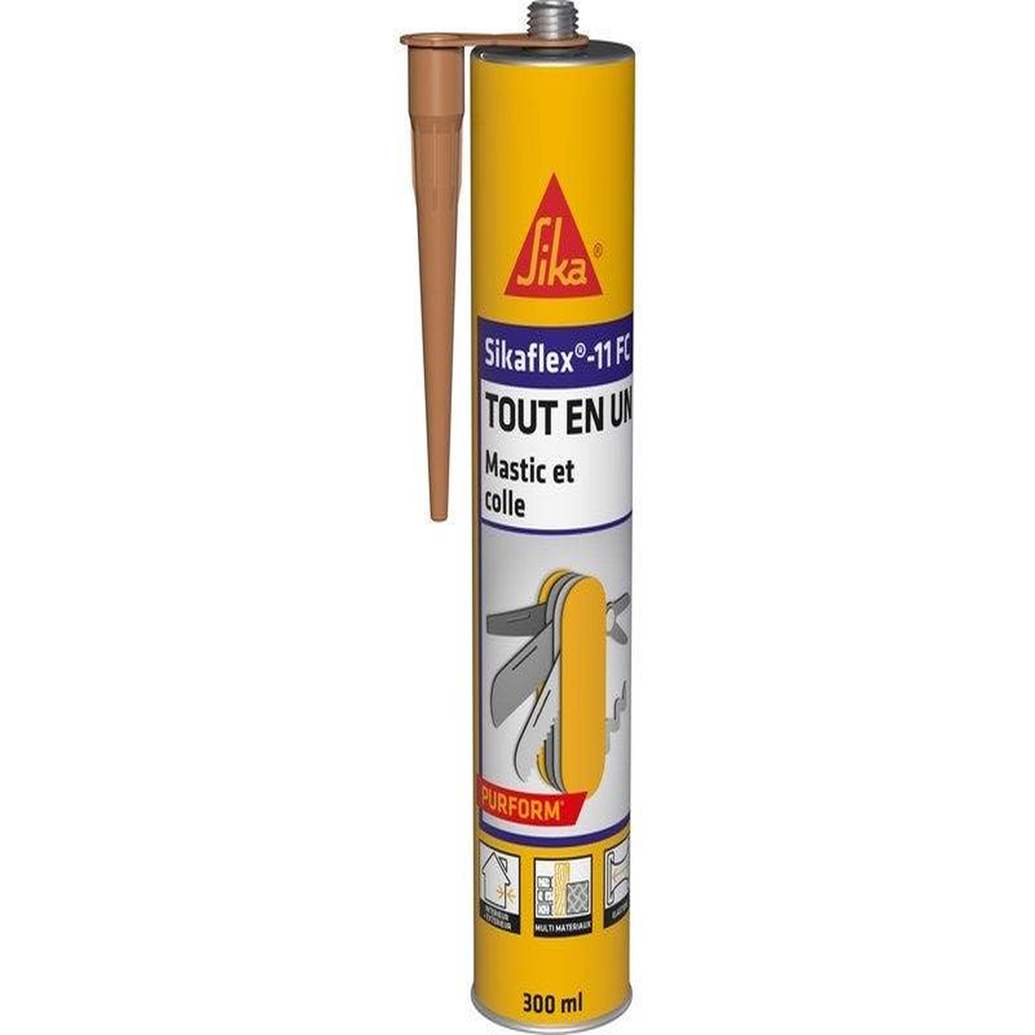 Sika Mastic Colle Sika 11Fc Beige - 300ml