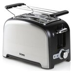 Domo Grille-pains 2 fentes 900w noir - do959t