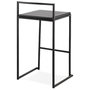 Voir la diapositive 3 : Paris Prix Tabouret de Bar Design Industriel  Line  76cm Noir
