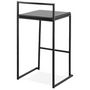 Voir la diapositive 3 : Paris Prix Tabouret de Bar Design Industriel  Line  76cm Noir