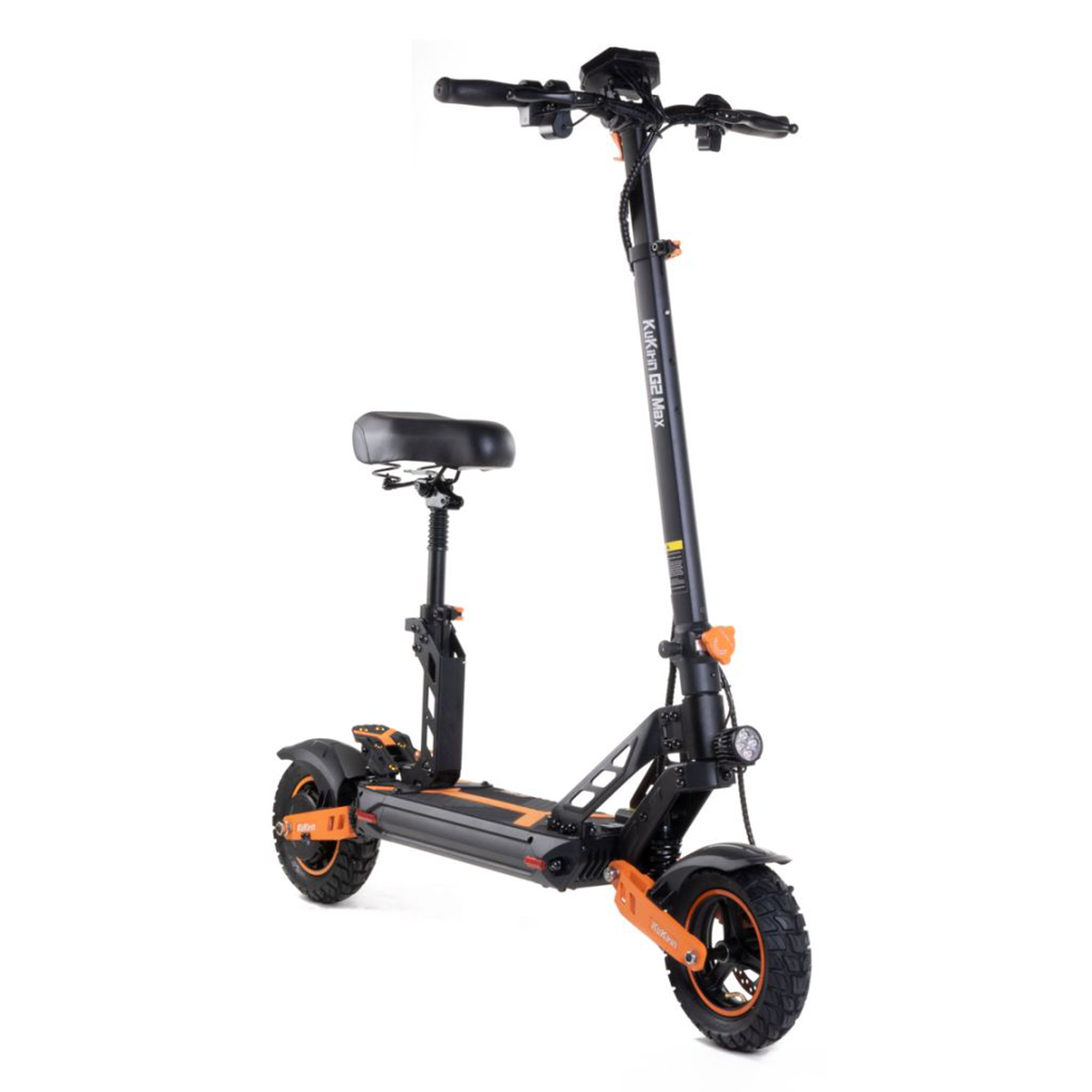 Voir la diapositive 4 : KUKIRIN Trottinette électrique tout-terrain KuKirin G2 Max 10  avec batterie 48 V 20 Ah et siège