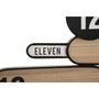 Voir la diapositive 3 : Paris Prix Horloge Murale Design  Direction  60cm Naturel & Noir