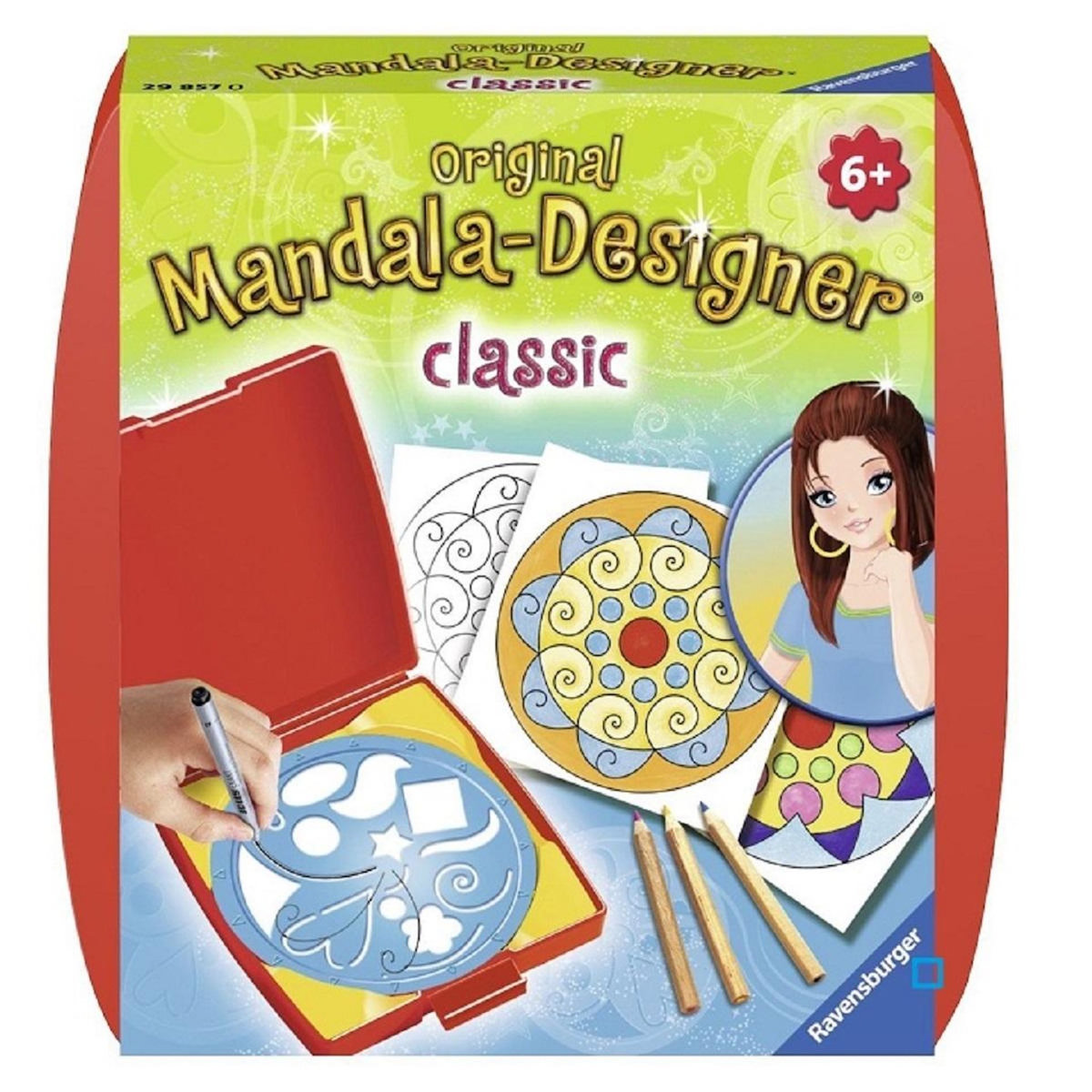 RAVENSBURGER Mini mandalas classiques 18 pièces
