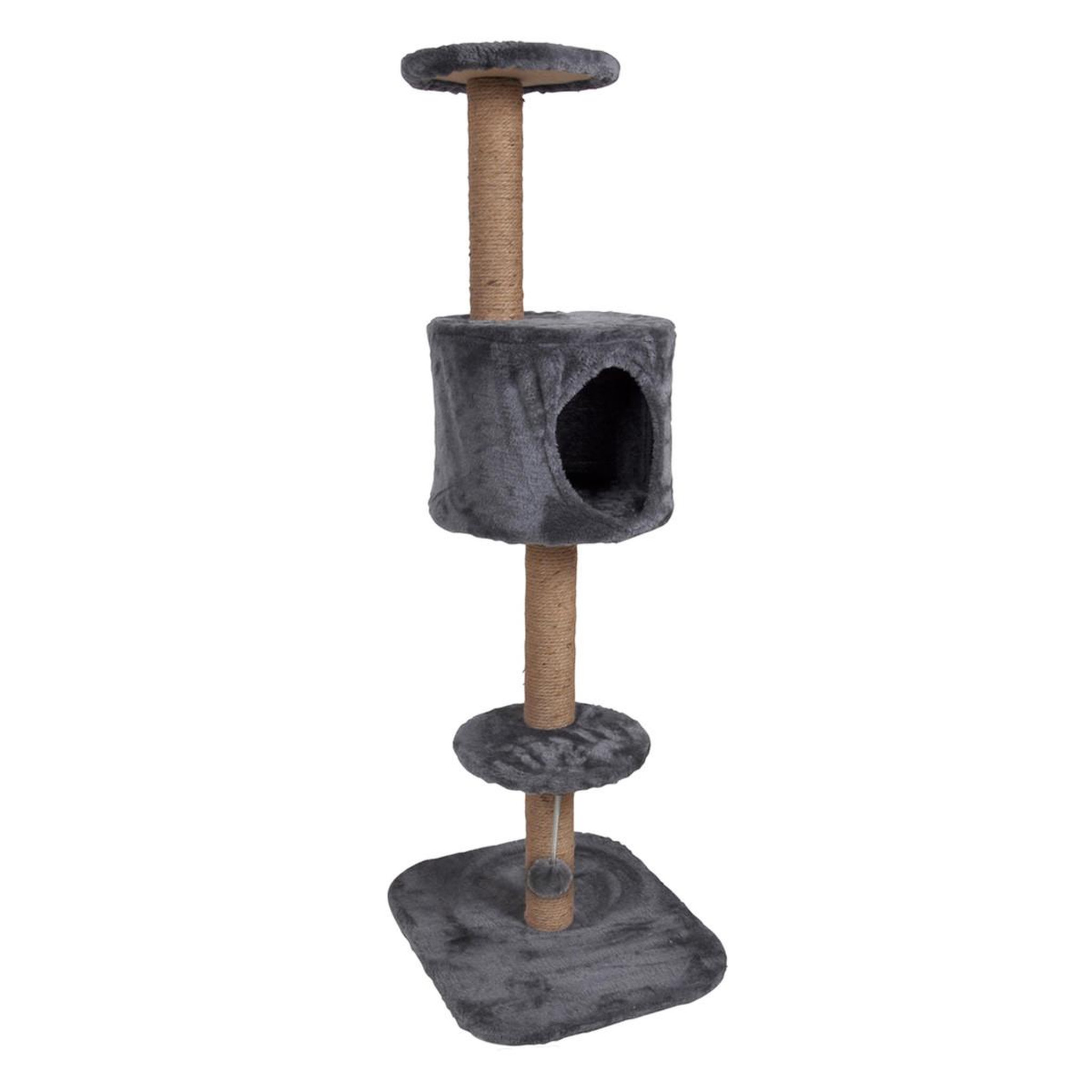 Voir la diapositive 1 : LOVE STORY Arbre à chat  6 positions en 1  118cm anthracite