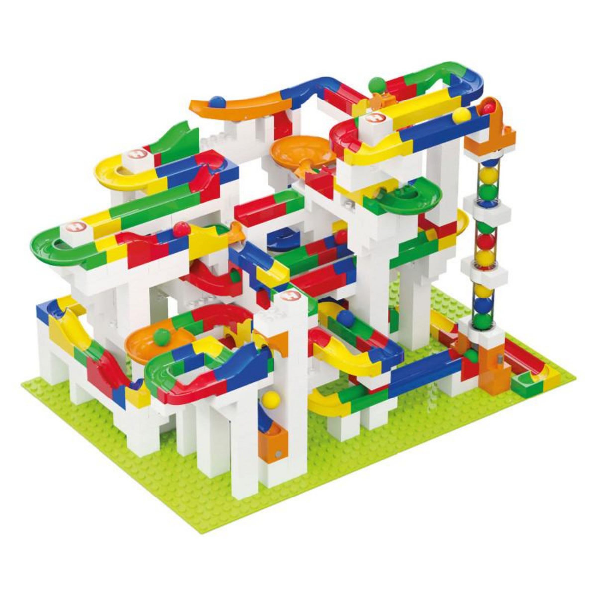 HUBELINO Hubelino Ball Track Mega Construction Set, 585dlg. 420633