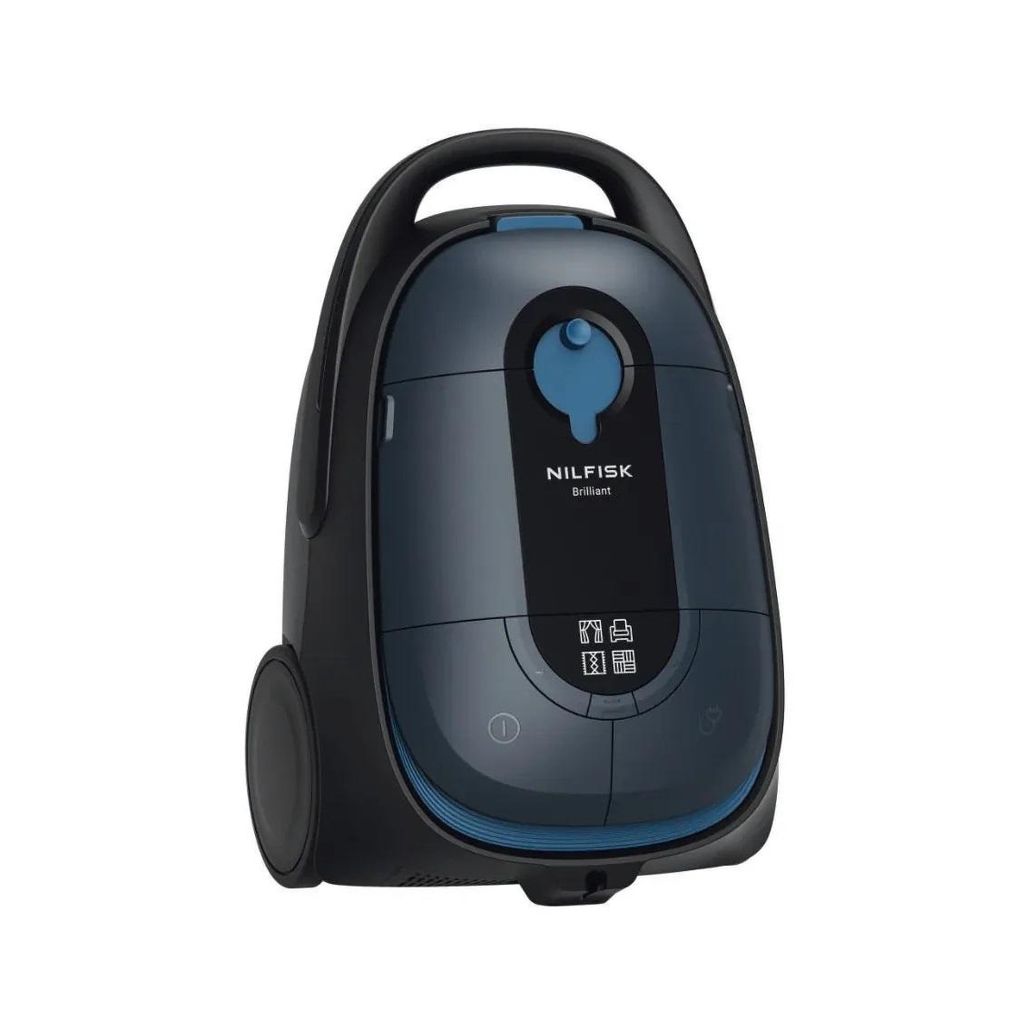 Voir la diapositive 2 : Nilfisk Aspirateur traineau 750w 73db noir/bleu - brilliant