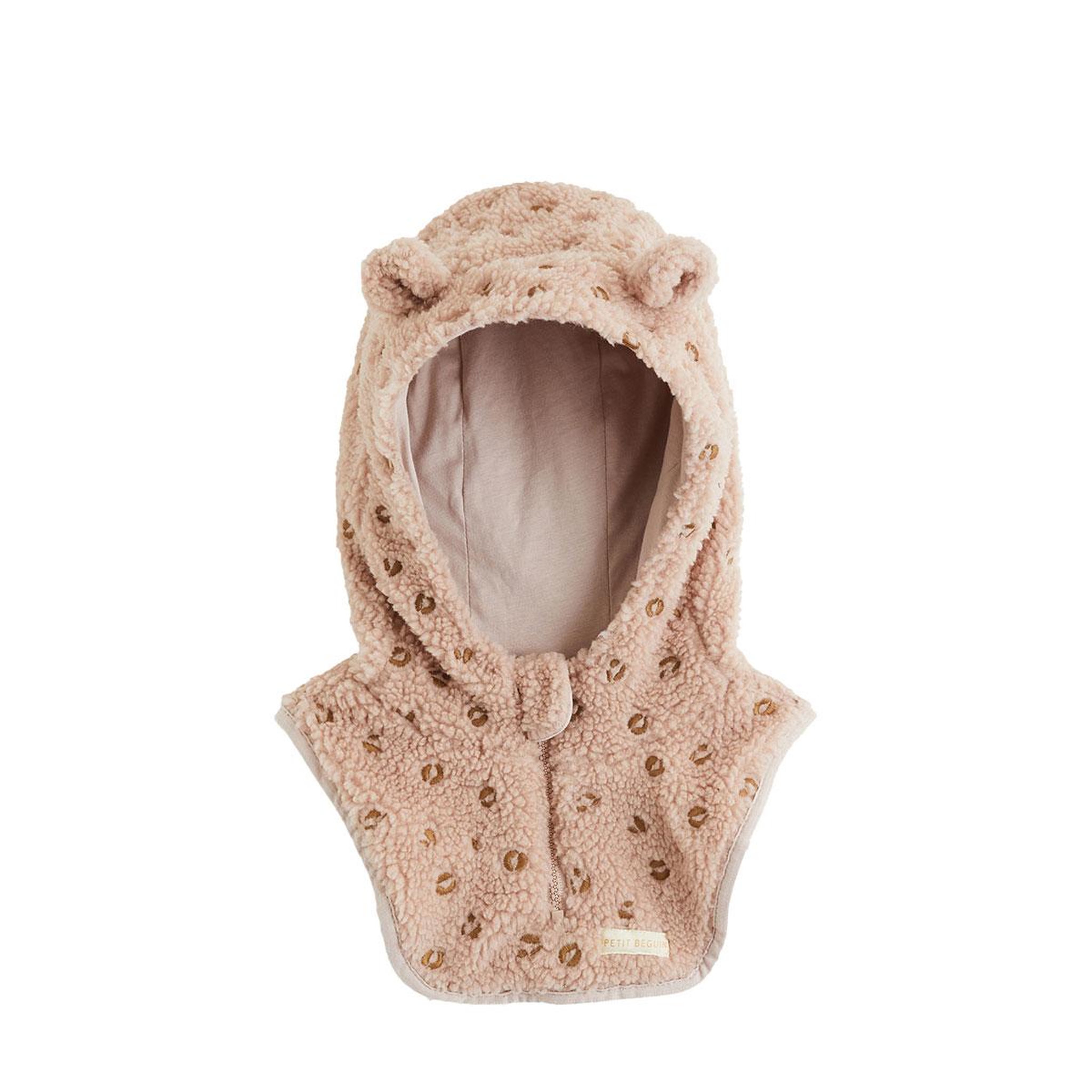 Voir la diapositive 1 : PETIT BEGUIN Capuche bébé en sherpa Adele