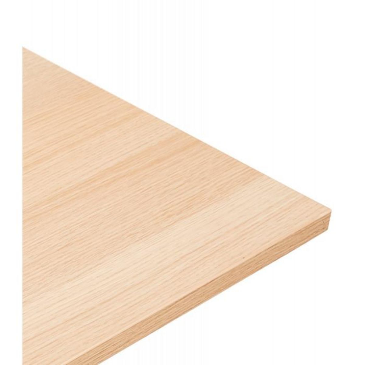 Paris Prix Bureau Bench Double  Rosendo  140cm Blanc & Naturel