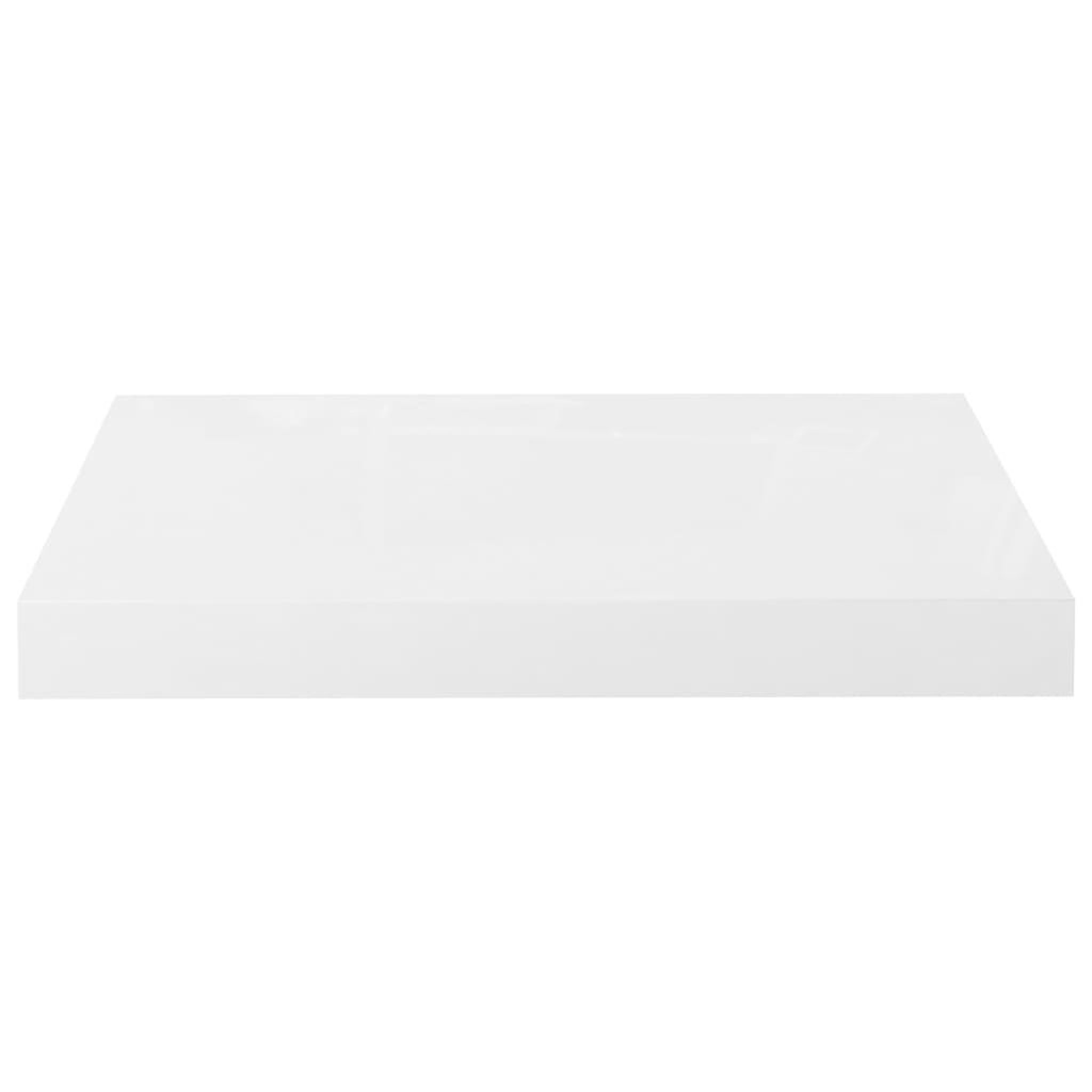 Voir la diapositive 5 : VIDAXL Etagere murale flottante 2 pcs Blanc brillant 40x23x3,8 cm MDF