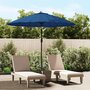 Voir la diapositive 1 : VIDAXL Parasol d'exterieur avec mat en aluminium 500 cm bleu azure