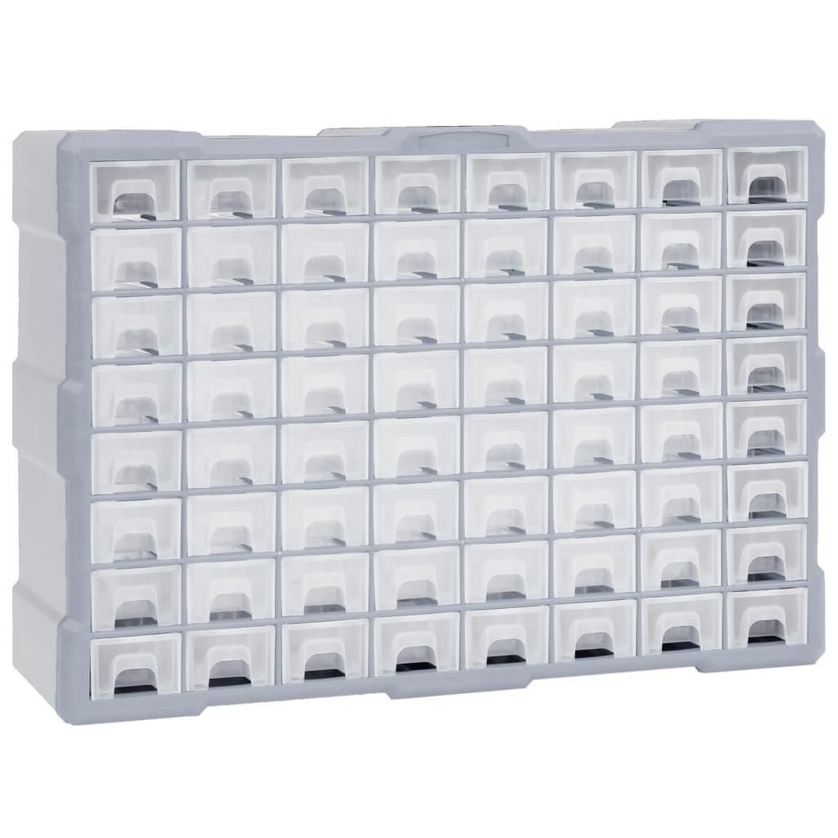 VIDAXL Organisateur multi-tiroirs avec 64 tiroirs 52x16x37,5 cm