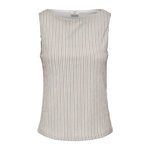 JACQUELINE DE YONG Top Blanc/Marron Femme JDY Ocean. Coloris disponibles : Marron