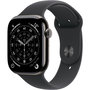 Voir la diapositive 1 : APPLE Montre connectée 46mm Tit Ardoise / Noir Serie 11 M/L Cellular