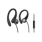 Philips Écouteurs Philips TAA1105BK filaires avec micro, montage sur l'oreille, embout auriculaire, noir