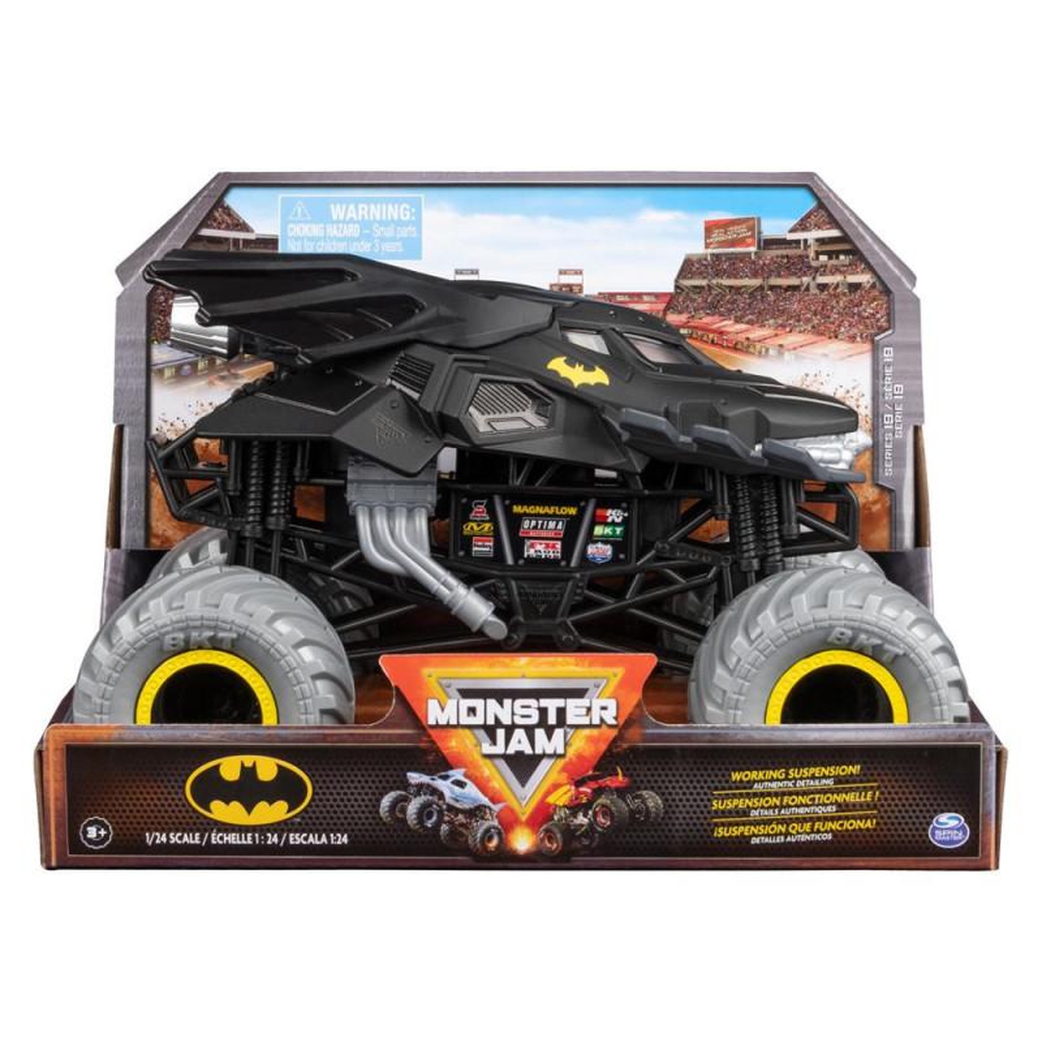 MONSTER JAM Véhicule Monster Jam Batman Die Cast