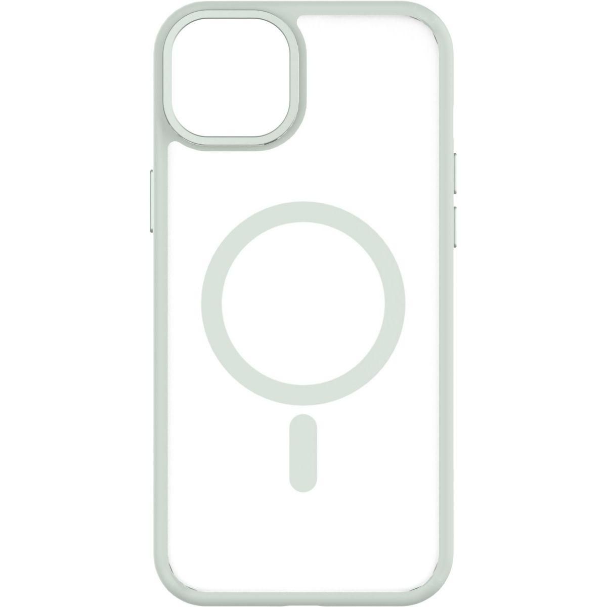 Qdos Coque bumper Iphone 15 Plus MagSafe Hybrid SNAP Vert