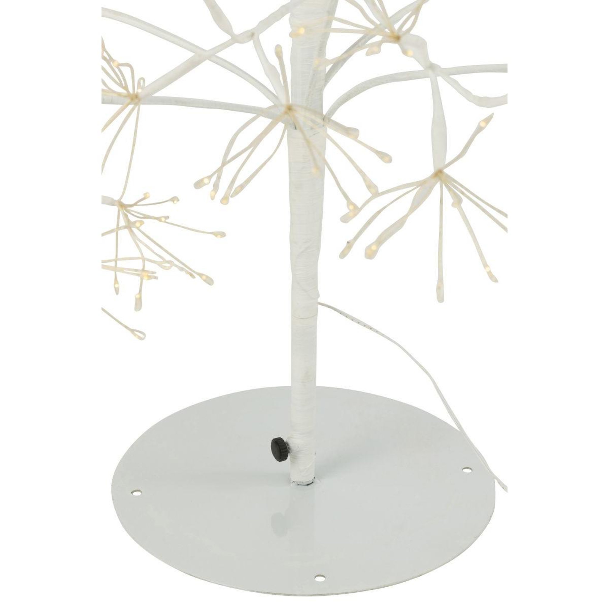 Voir la diapositive 2 : J-LINE Sapin en métal 2700 led  howard  210cm blanc