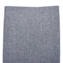 Voir la diapositive 6 : IDIMEX Lot de 4 chaises ALADINO, en tissu gris