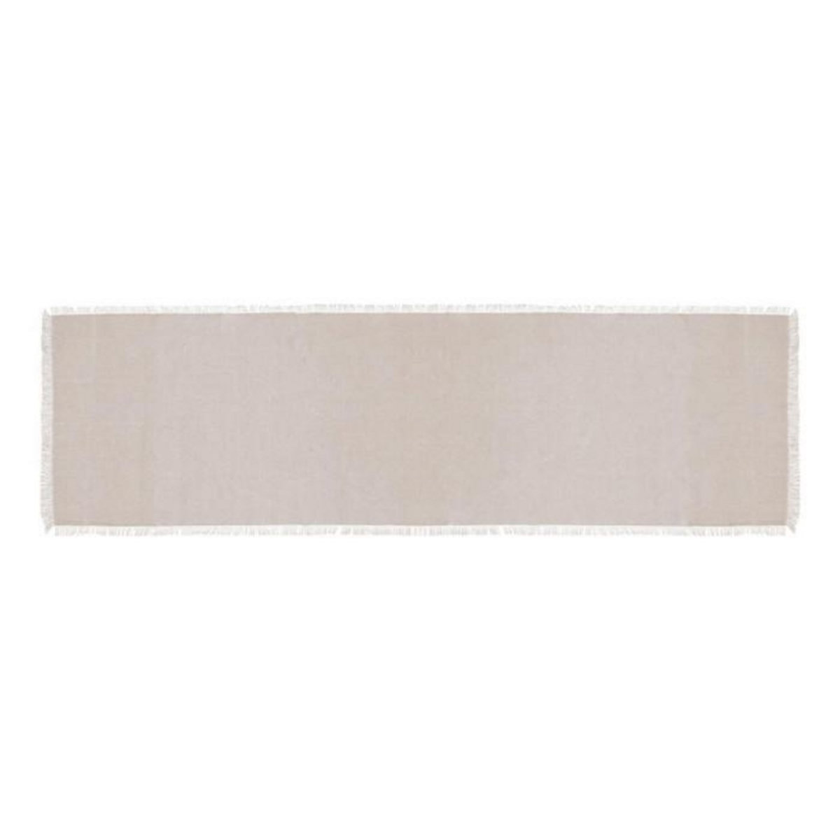SECRET DE GOURMET Chemin de Table  Maha  38x140cm Blanc