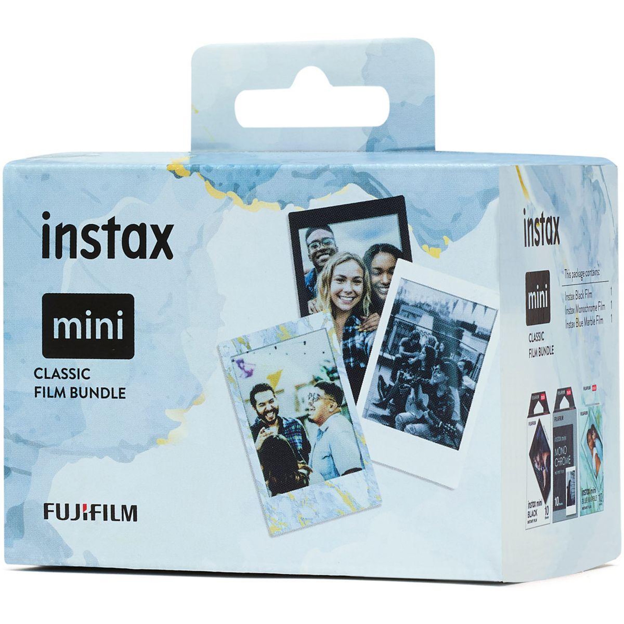 Voir la diapositive 1 : FUJIFILM Papier photo instantané Film Instax Classic Mini pack
